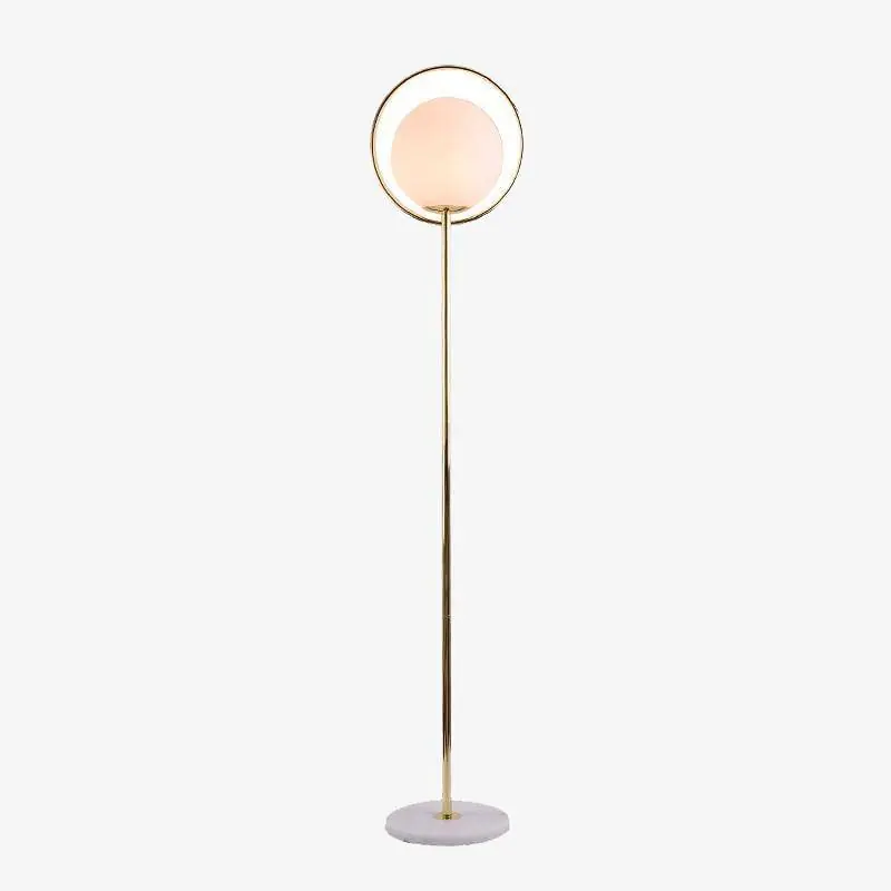 Lampadaire LED Doré Luxe Ball