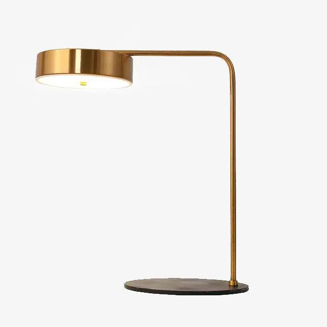 Lampe de bureau doré arrondi Study Gold Coast