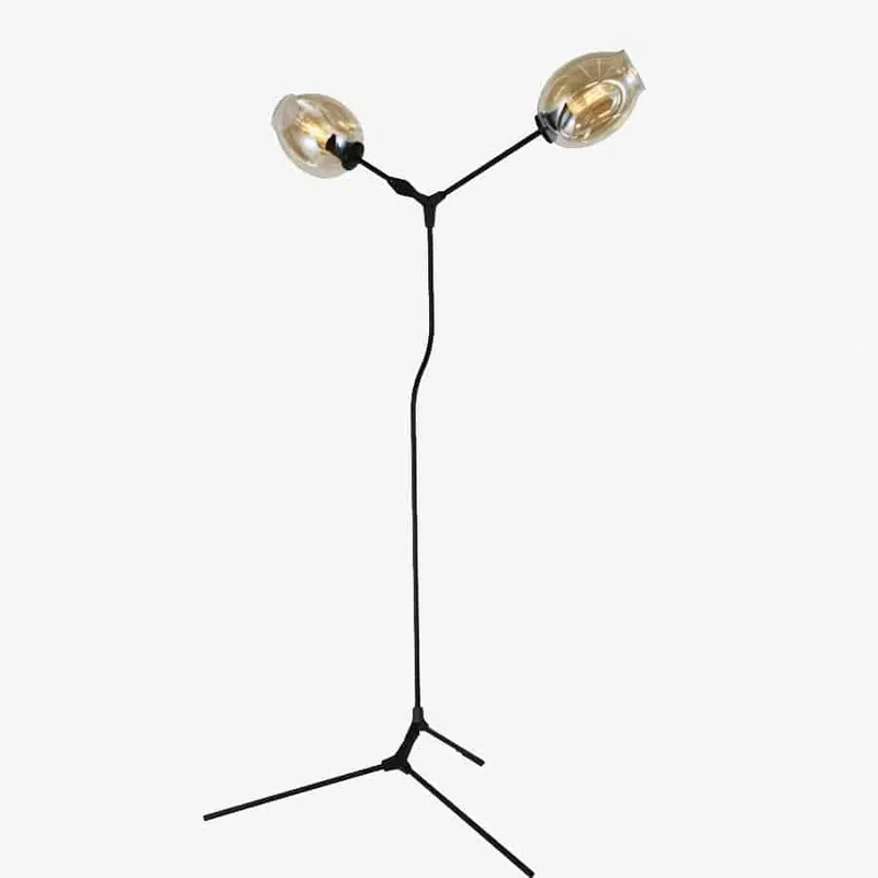 Lampadaire design \\"Globo Duo\\"