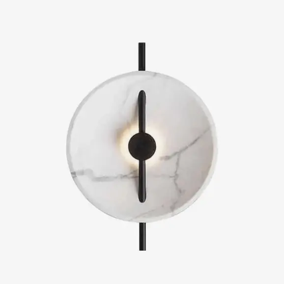 Applique murale en marbre concave à LED Tripot