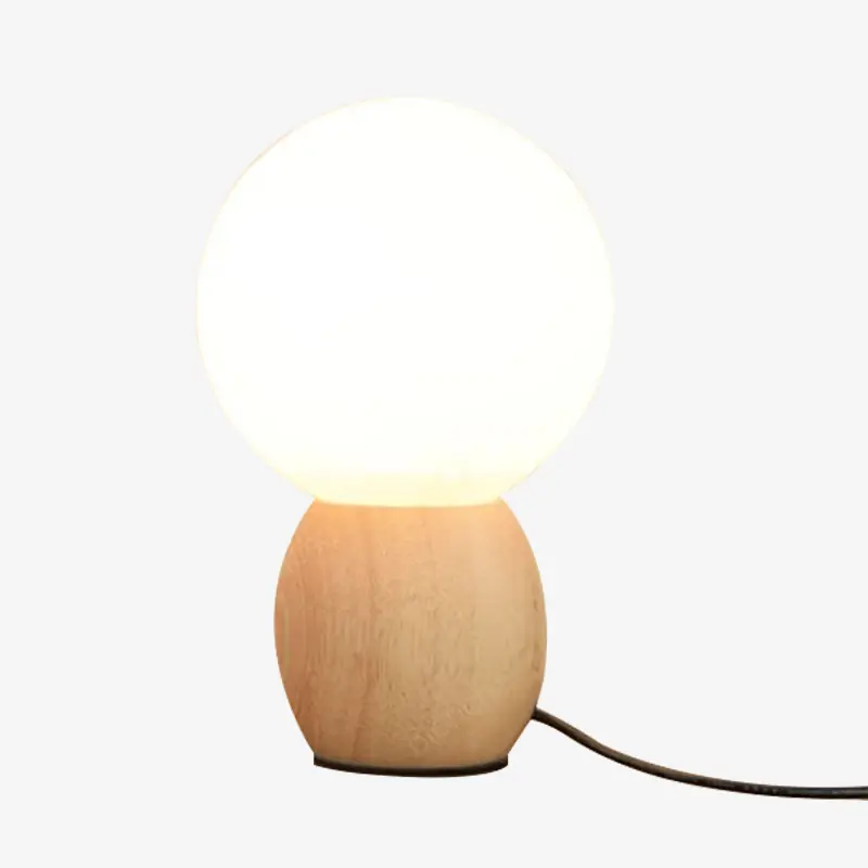 Lampe de chevet LED Bois Ball