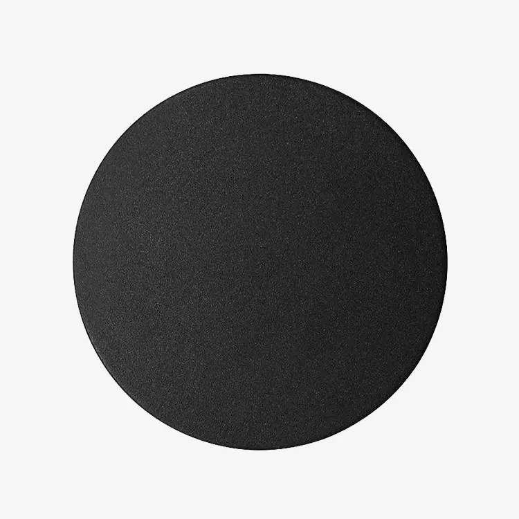 Applique murale LED ronde étanche avec lumière arrière