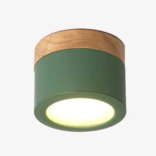 Spot LED Bois Cylindrique de Botimi