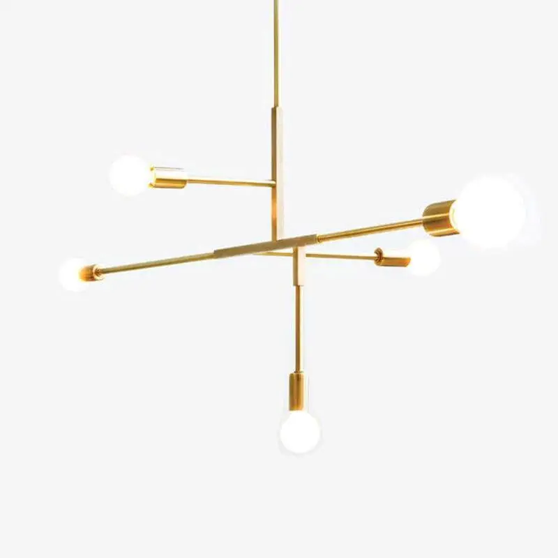 Lustre doré - Créativité en design