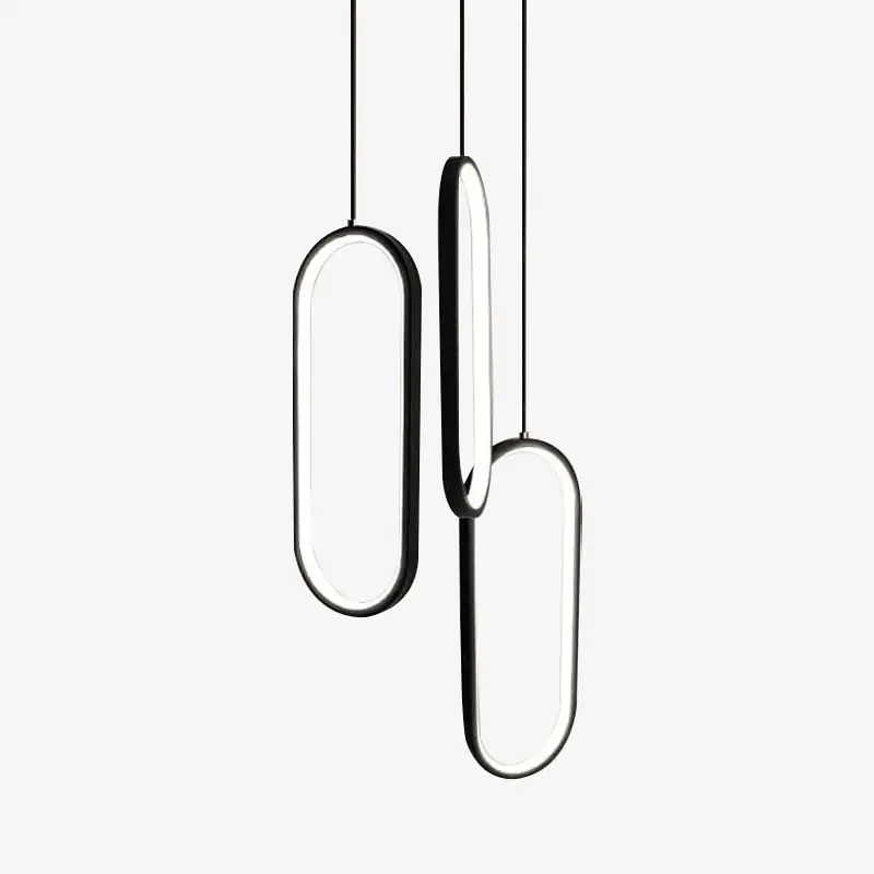 Suspension LED ovale design