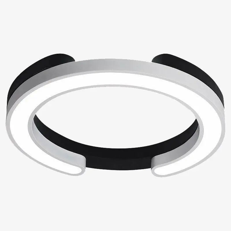 Plafonnier LED Study Double Cercles
