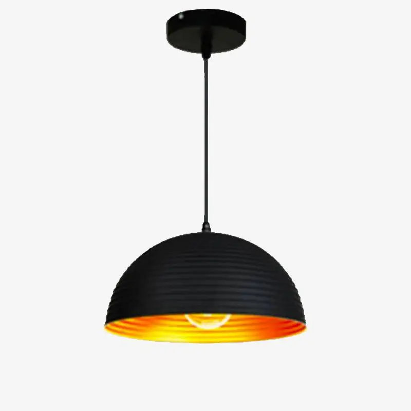 Suspension design rayures demi-boule Cover