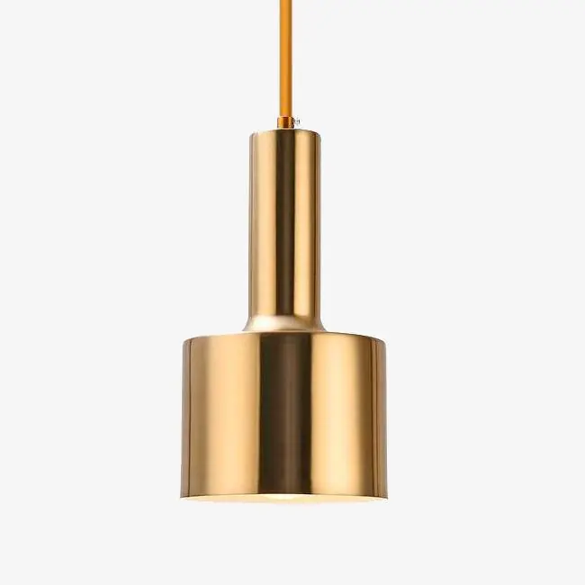 Suspension LED doré de luxe.