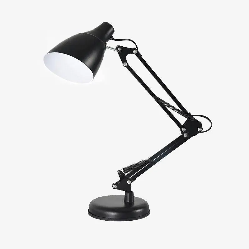 Lampe de bureau ajustable en métal - Luminosité idéale