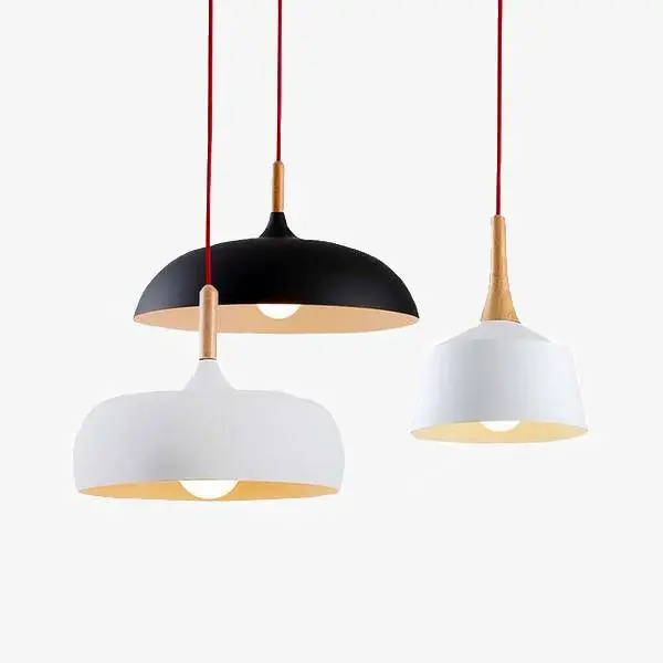 Suspension Café en Bois et Aluminium