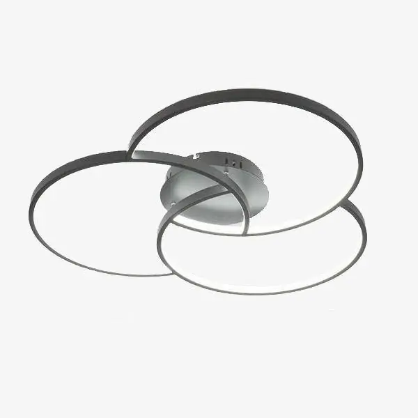 Plafonnier LED Design Bwart Triple Cercle
