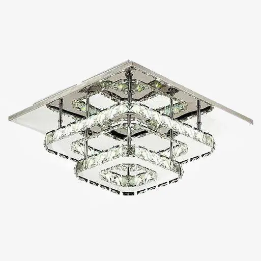 Plafonnier LED cristal élégant