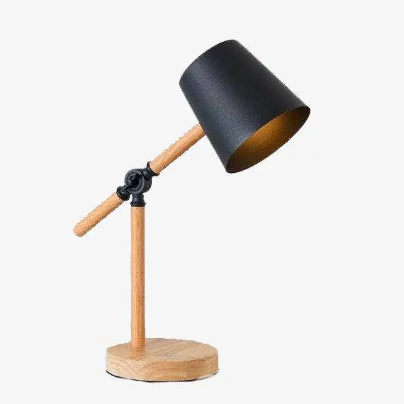 Lampe en bois ajustable : tendance et colorée