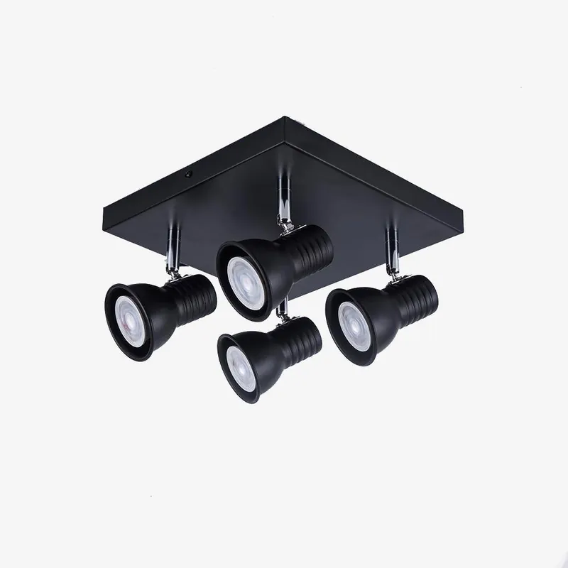 Plafonnier LED Noir Modulable