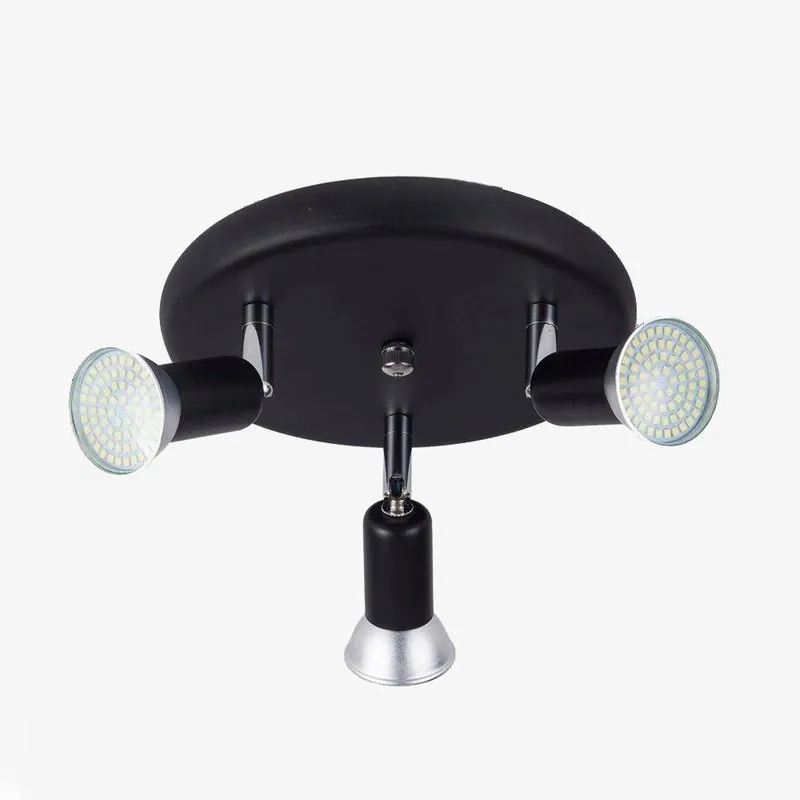 Plafonnier LED noir Modern Spot