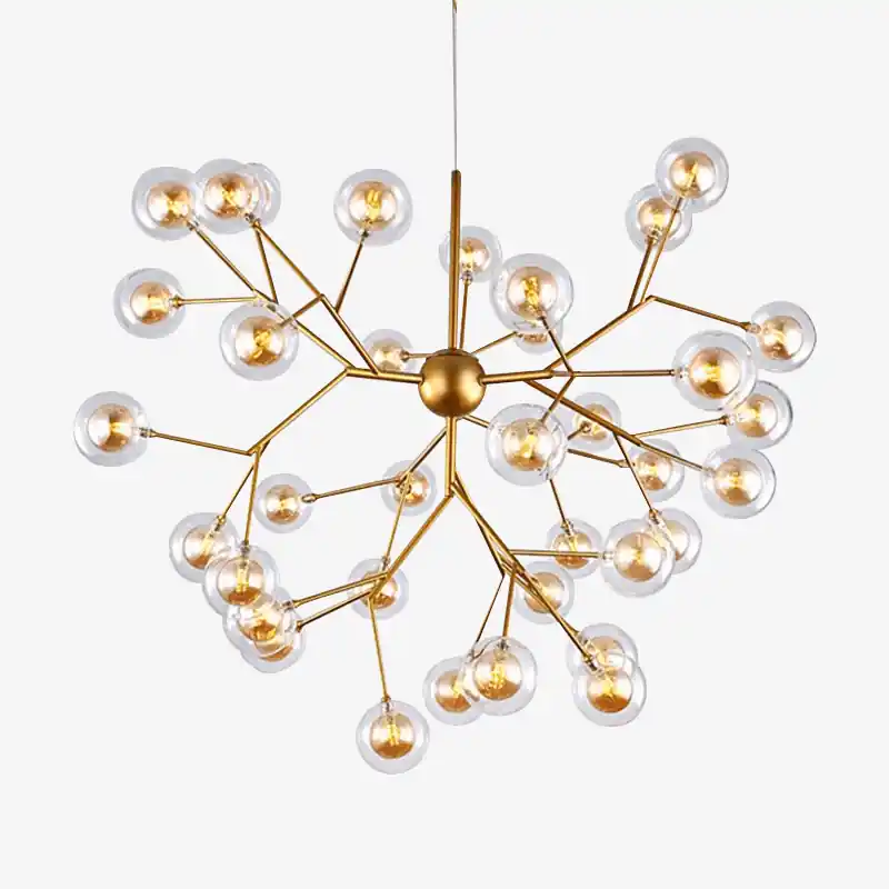 Lustre LED sublime \\"Arborescence Brillante\\"