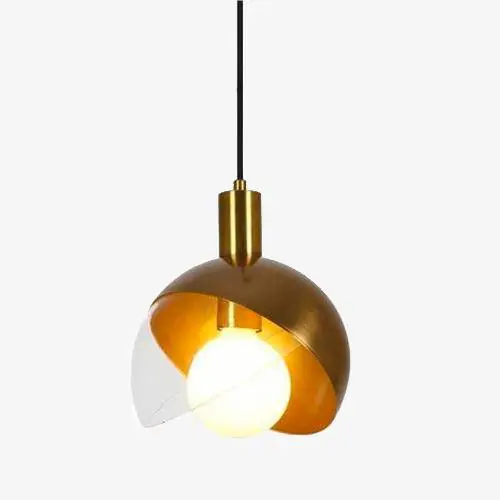 Suspension LED dorée style chic Greedy