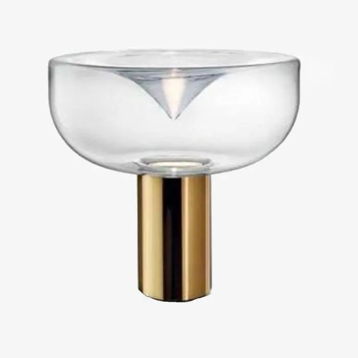 Lampe à poser Luxe Doré Glass