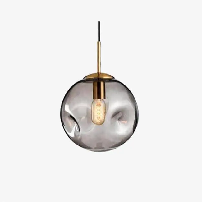 Suspension lumineuse en verre Head - Édition Design LED