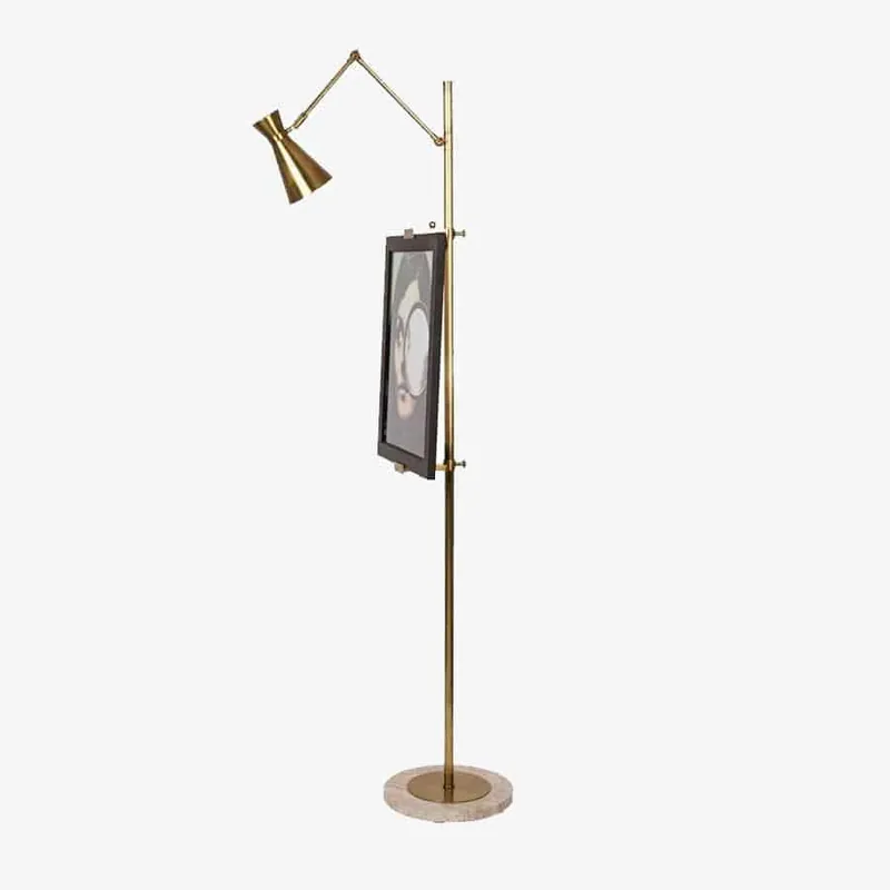 Lampadaire moderne avec cadre design