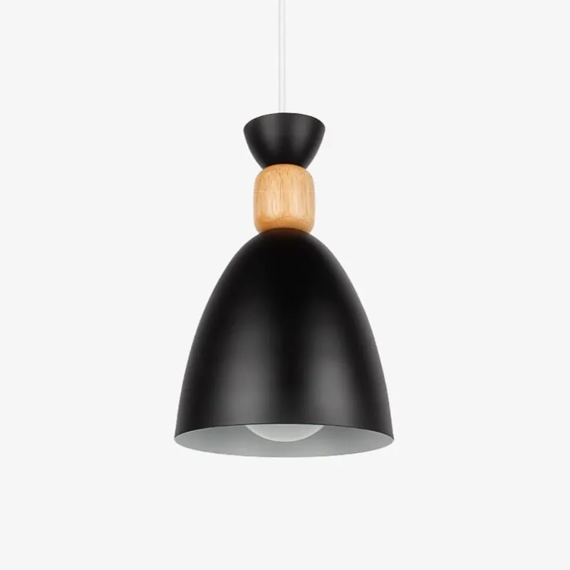 Suspension LED Wood & Metal