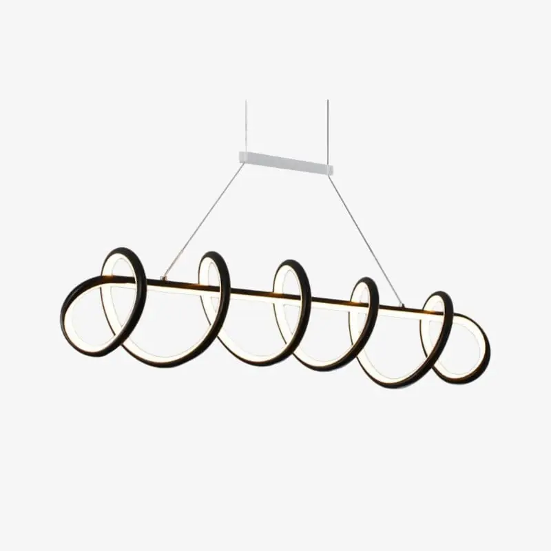 Lustre LED en spirale design Acrylic