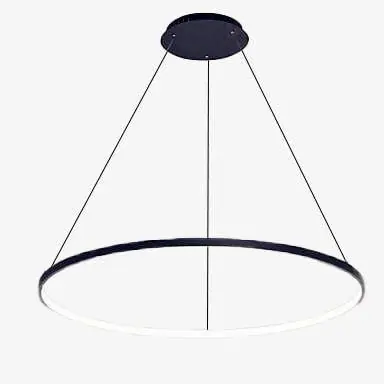 Lustre LED cercle design 80cm