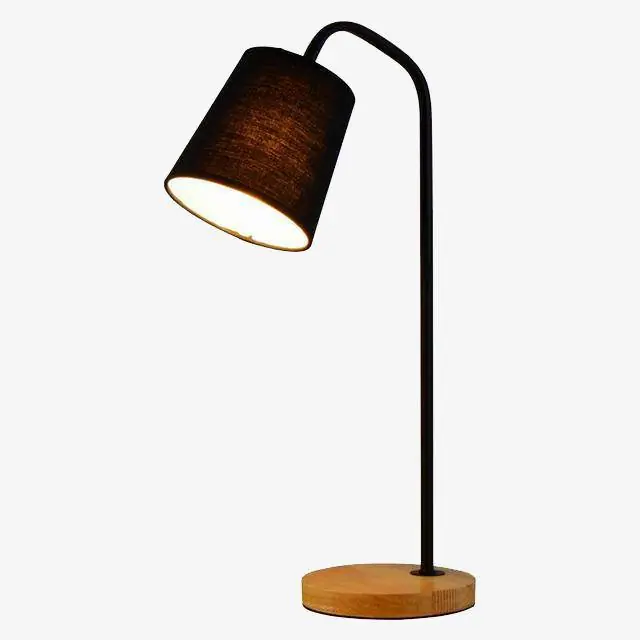 Lampe à poser LED en bois