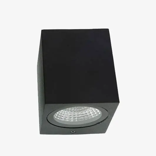 Spots LED en aluminium pour extérieur.