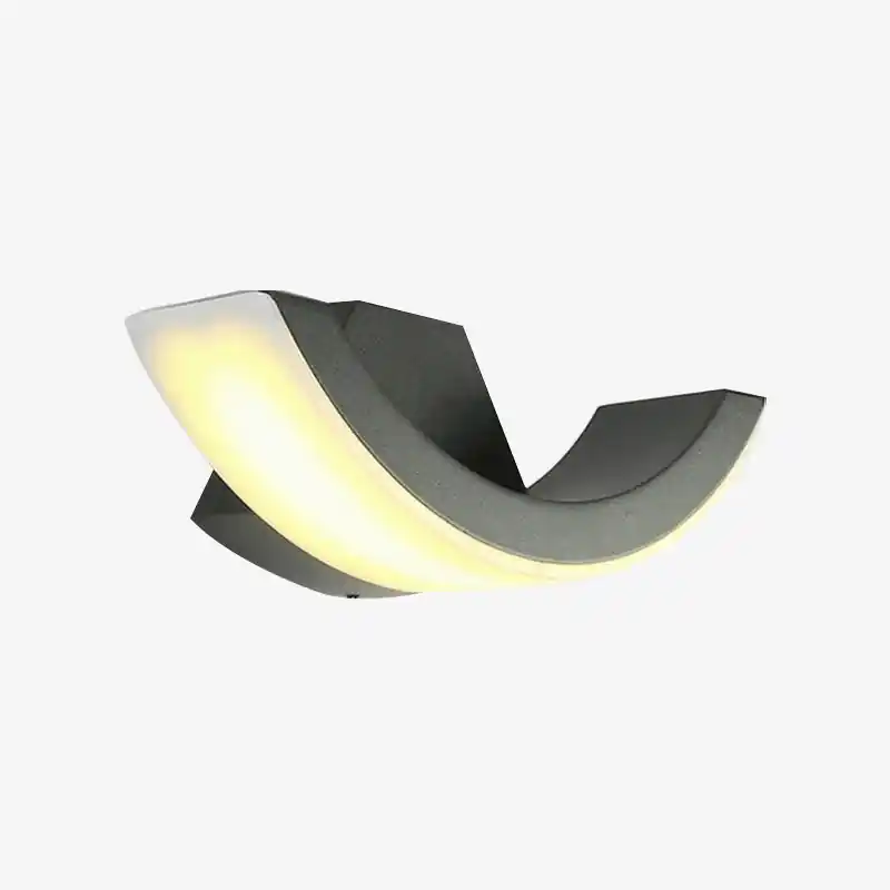 Applique LED Outdoor Round Garden