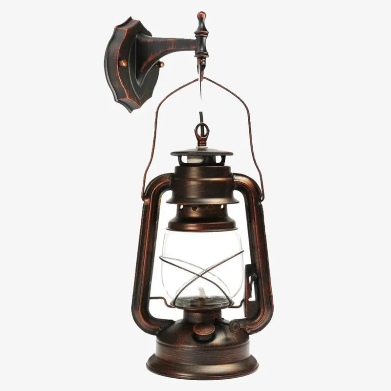 Lanterne Vintage en Cuivre pour l'Extérieur