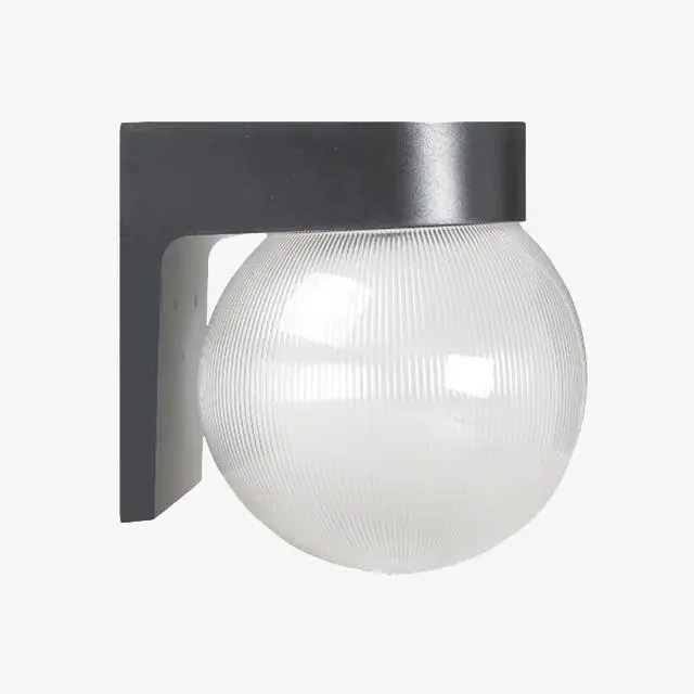 Socle et Boule Acrylic avec Éclairage LED Extérieur