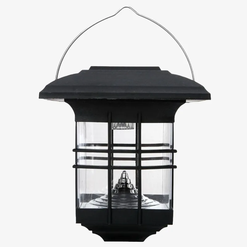 Lanterne LED Hanging en verre et métal