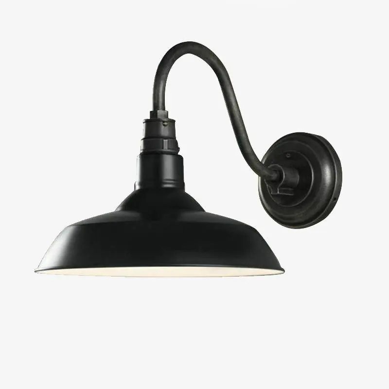 Applique LED Vintage Rustique - Noir ou Marron