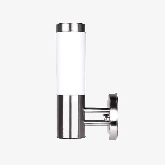Lampe LED pour extérieur au design chromé modernisé