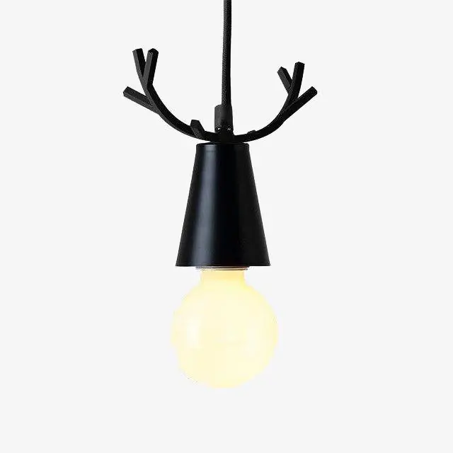 Suspension LED Conique \\"Cerf Coloré\\"