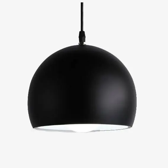 Suspension Nordique LED Boule Noire