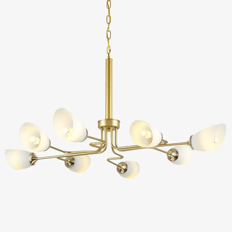 Lustre LED Luxe Doré