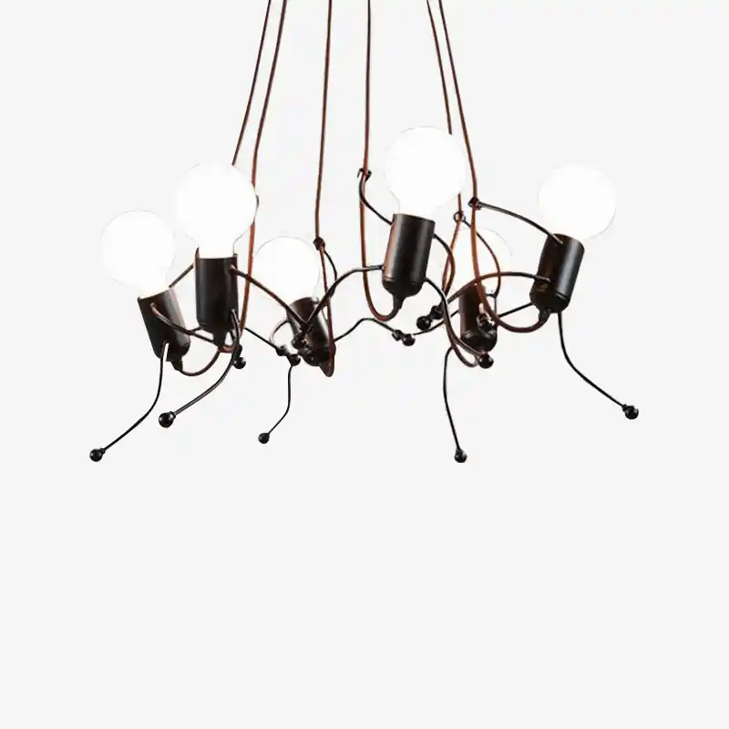 Suspension Bonhomme Noir