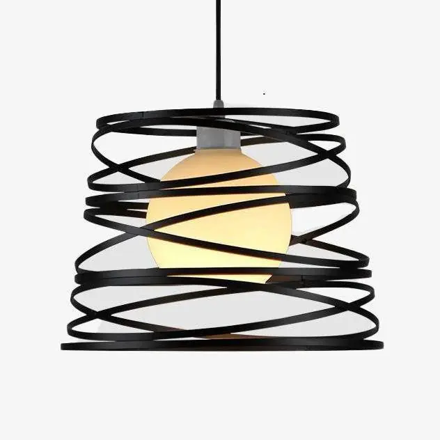 Suspension \\"Spirales Noires Design\\"