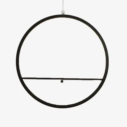 Suspension LED Birdy Circle - Noir ou Blanc