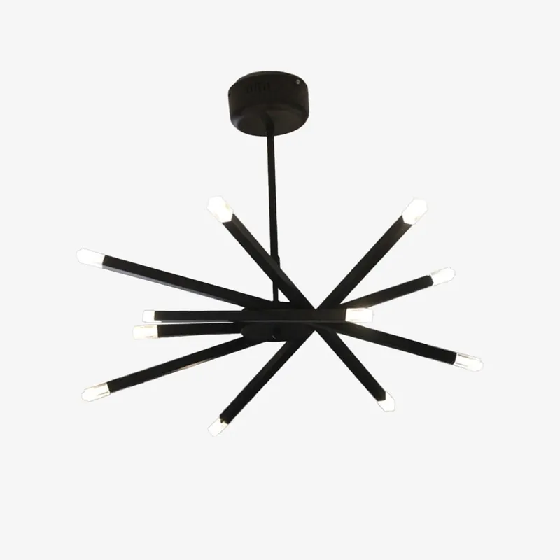 Lustre design chromé \\"Barre Brillante\\"