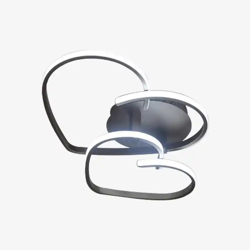 Plafonnier LED \\"Coeur Moderne\\"