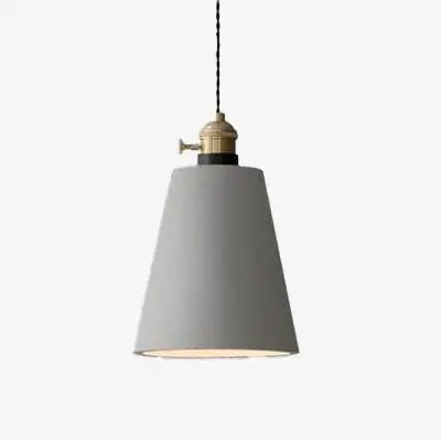 Suspension LED en ciment: Style et Élégance