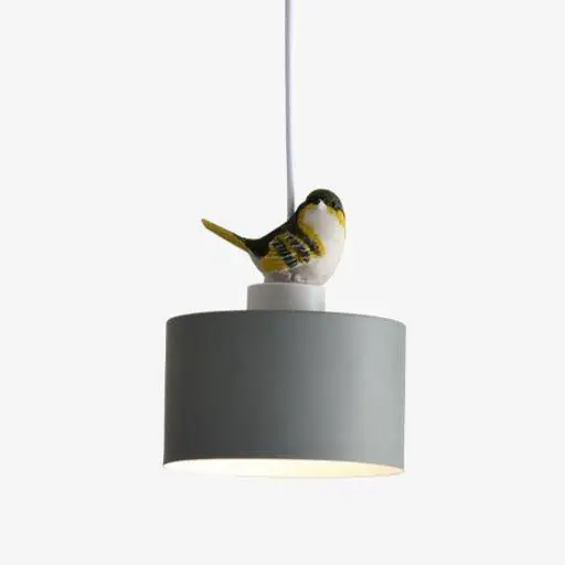 Suspension LED design avec motif d'oiseau - Botimi