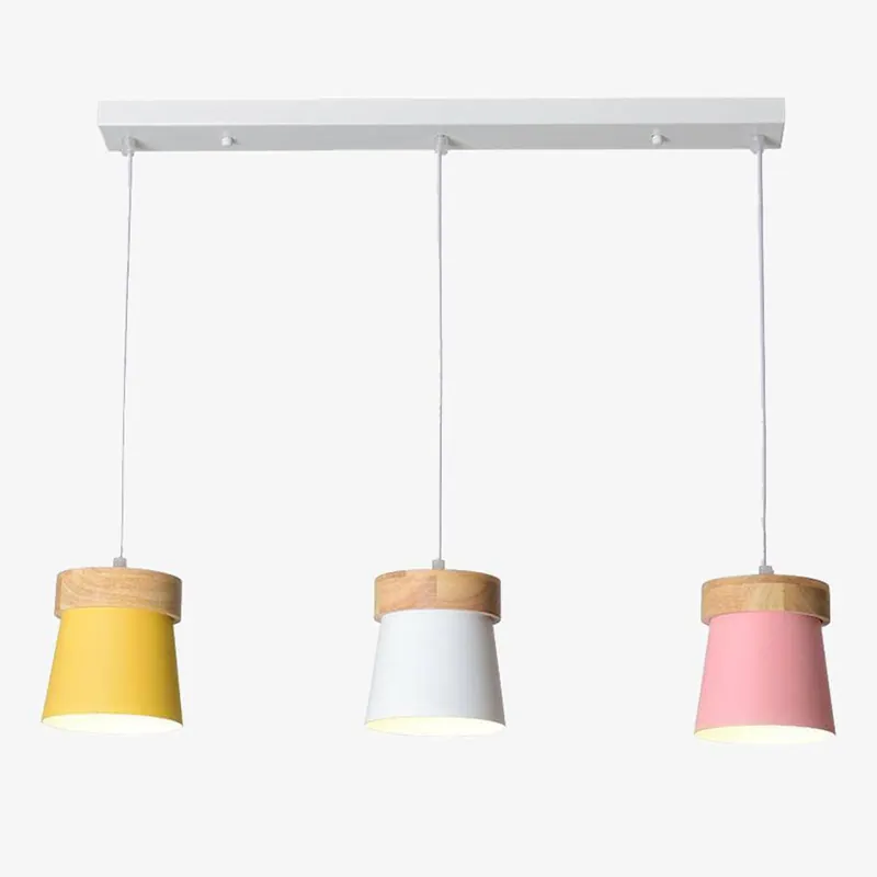 Suspension Triple LED Bois & Métal(LayoutInflater)