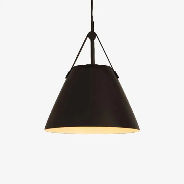 Suspension LED Botimi en métal et tissu
