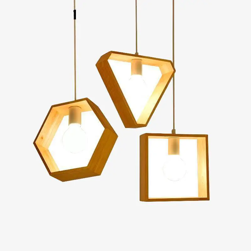Suspension en bois Botimi