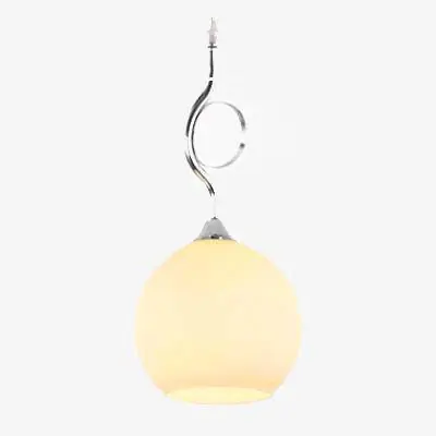 Suspension Boule & Nœud Aluminium