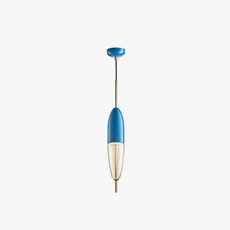Suspension LED Design Élégante - Bleue ou Dorée